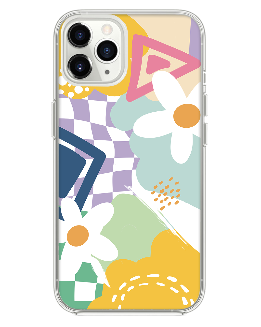 iPhone Rearguard Hybrid - ดอกไม้นามธรรม 2.0