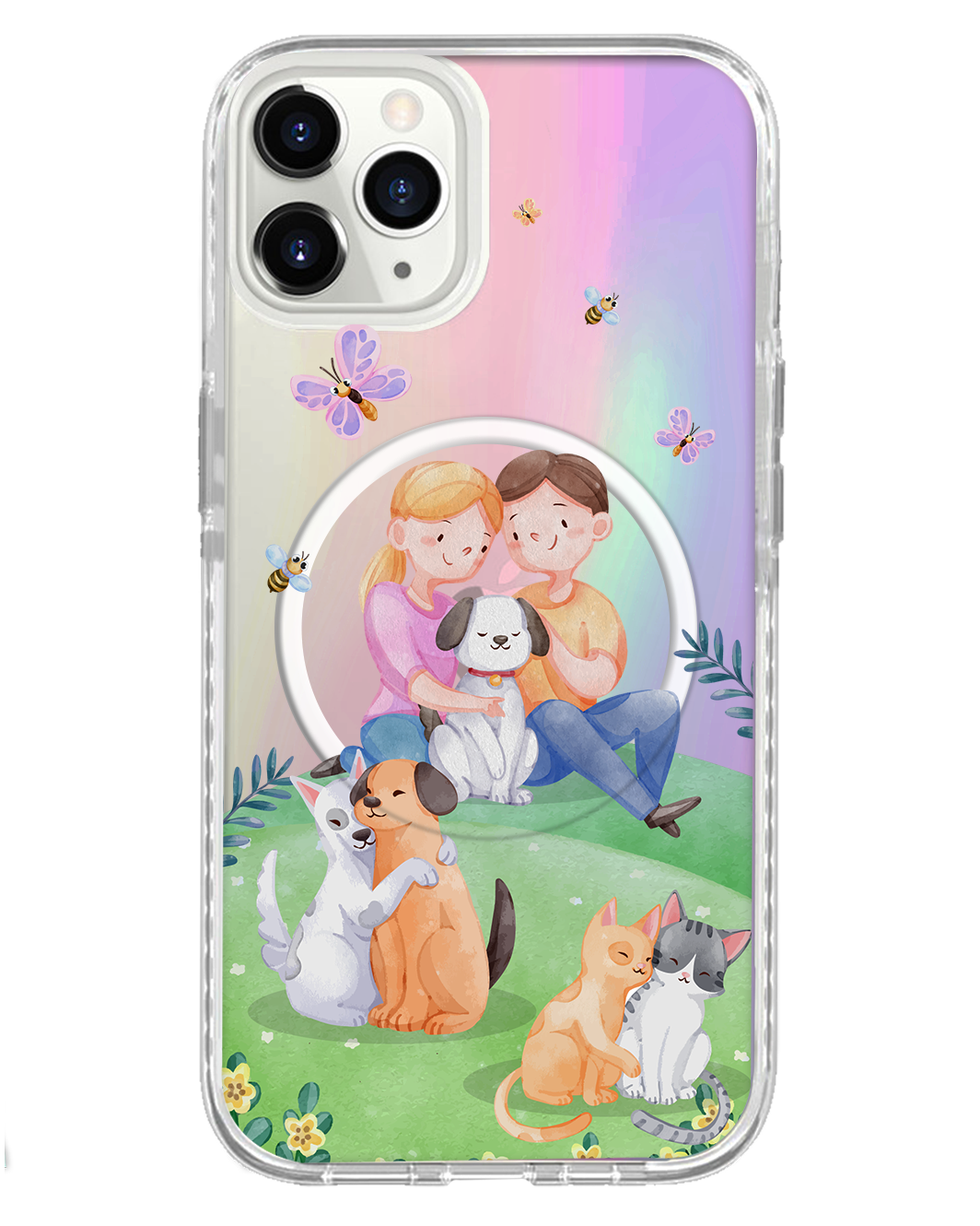 iPhone Rearguard Holo - สัตว์น่ารัก