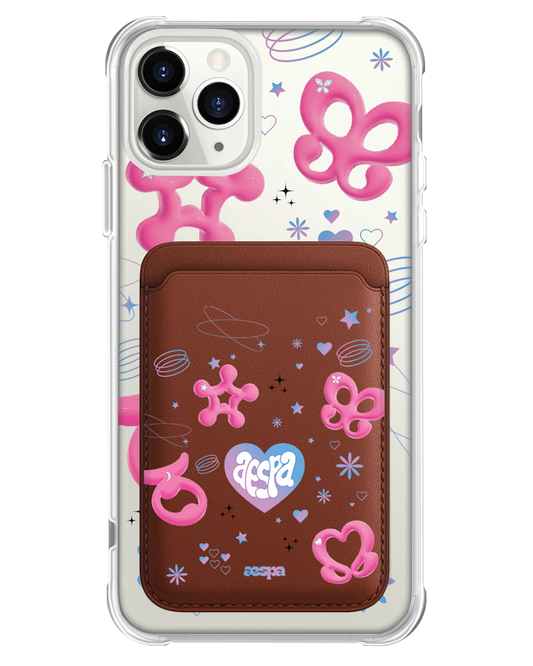 iPhone Magnetic Wallet Case - Aespa Week