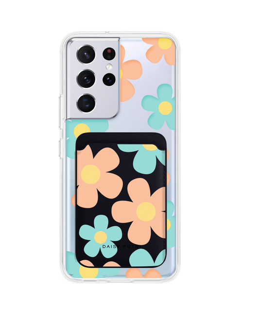 Android Magnetic Wallet Case - Daisy Daze
