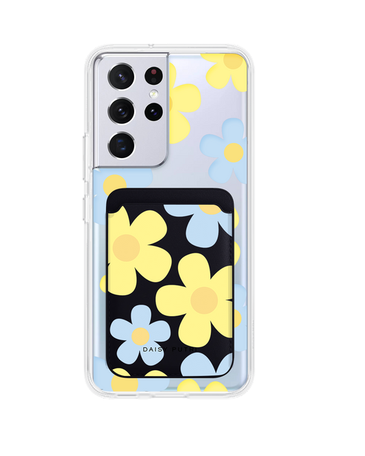 Android Magnetic Wallet Case - Daisy Skies