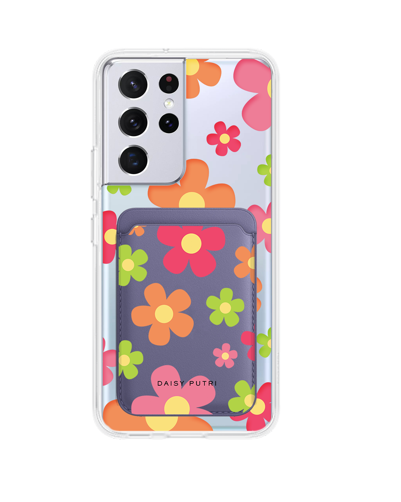 Android Magnetic Wallet Case - Daisy Sunshine 2.0