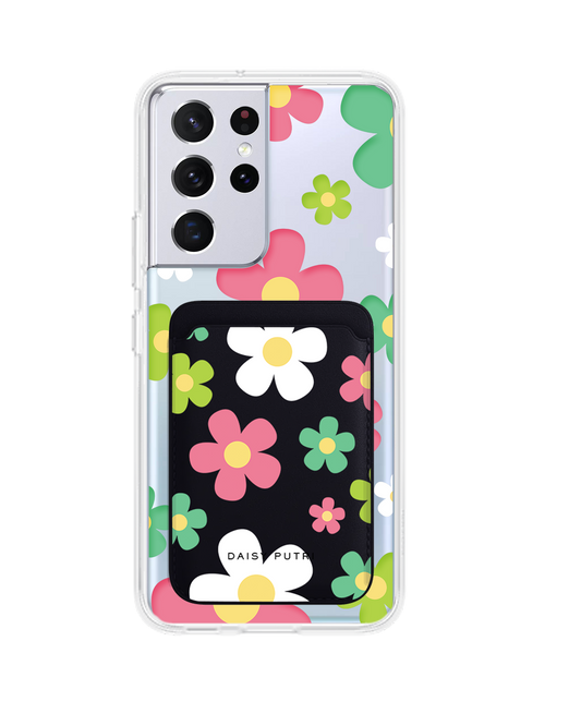 Android Magnetic Wallet Case - Daisy Wild