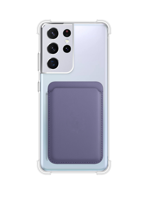 เคสกระเป๋าสตางค์แม่เหล็กสำหรับ Android - สีพื้นเรียบ