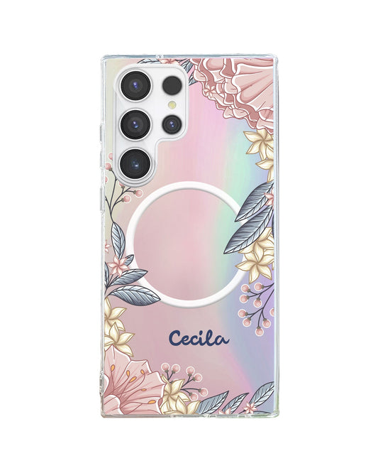 Android Rearguard Holo - Pink Florals