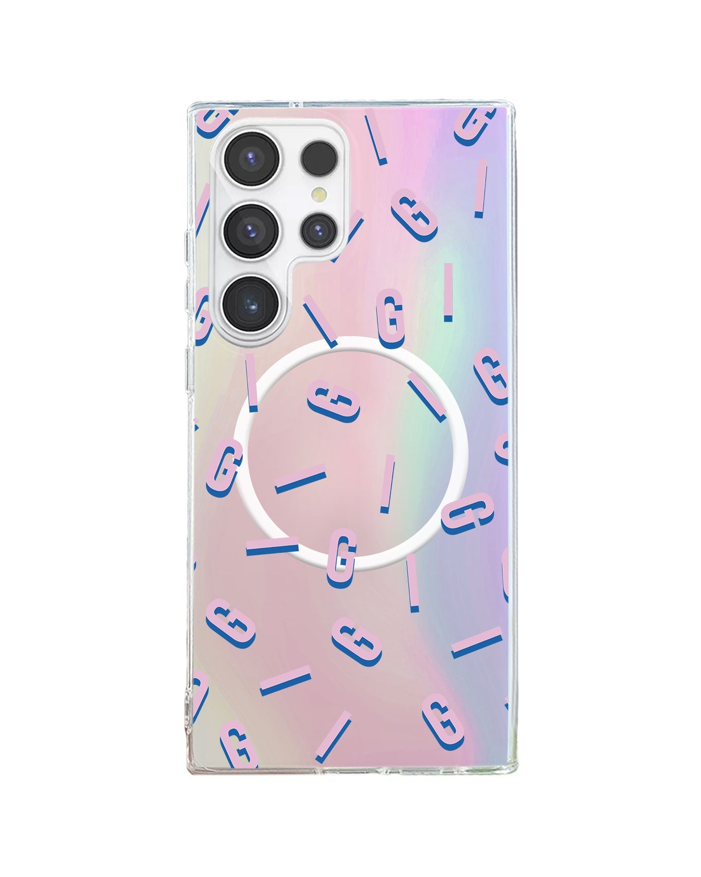 Android Rearguard Holo - โมโนแกรมสั่งทำพิเศษ 1.0 Cotton Candy