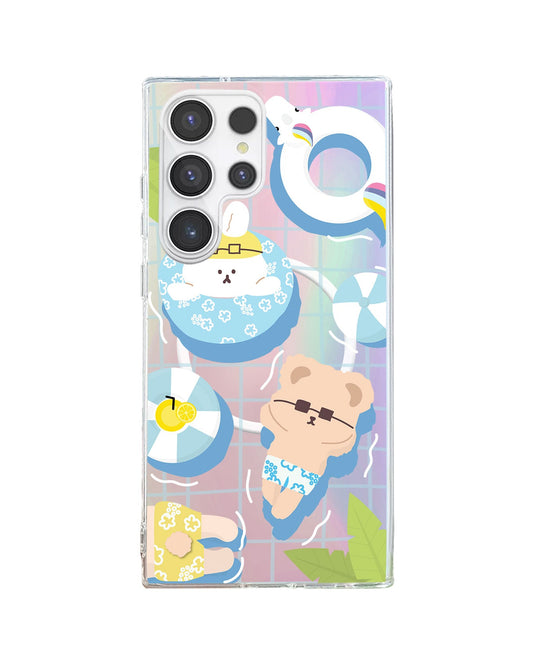 Android Rearguard Holo - Pool Party Blue