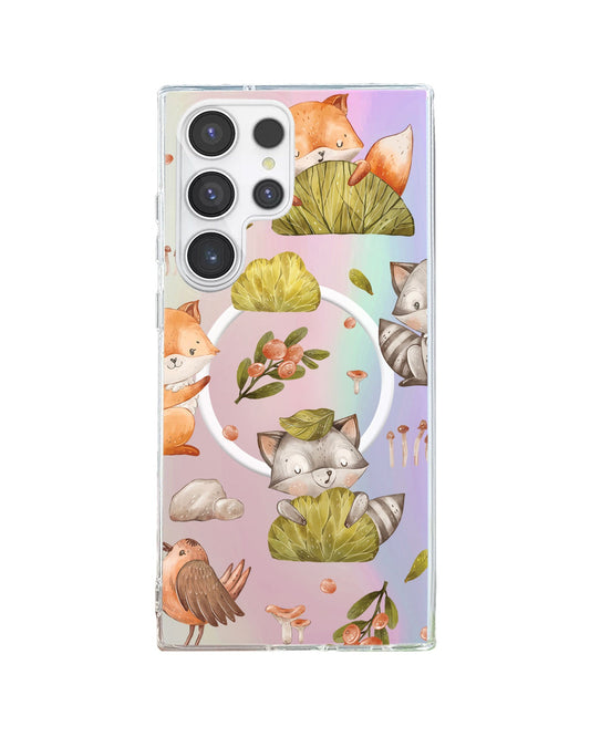 Android Rearguard Holo - Racoon and Friends