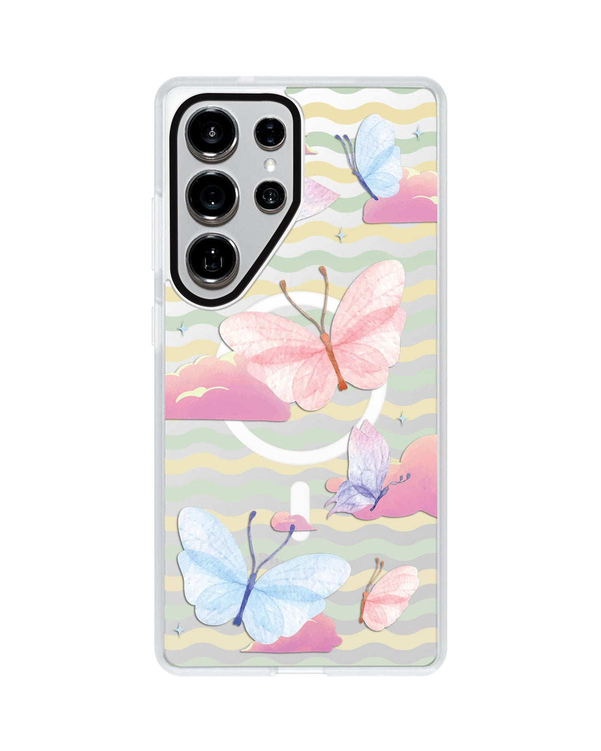 Android Rearguard MagSwap - Butterfly & Clouds