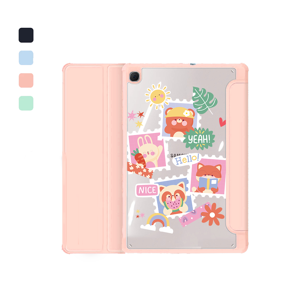 غلاف قابل للطي لجهاز Android Tab - Animal Squad