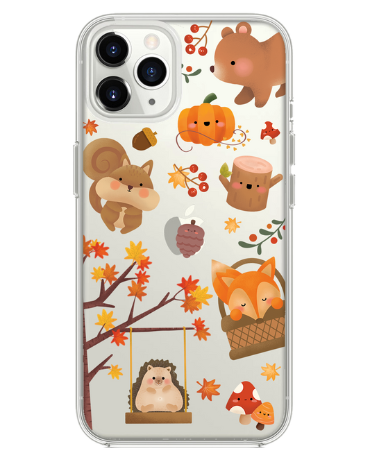واقي خلفي هجين للآيفون - خريفي