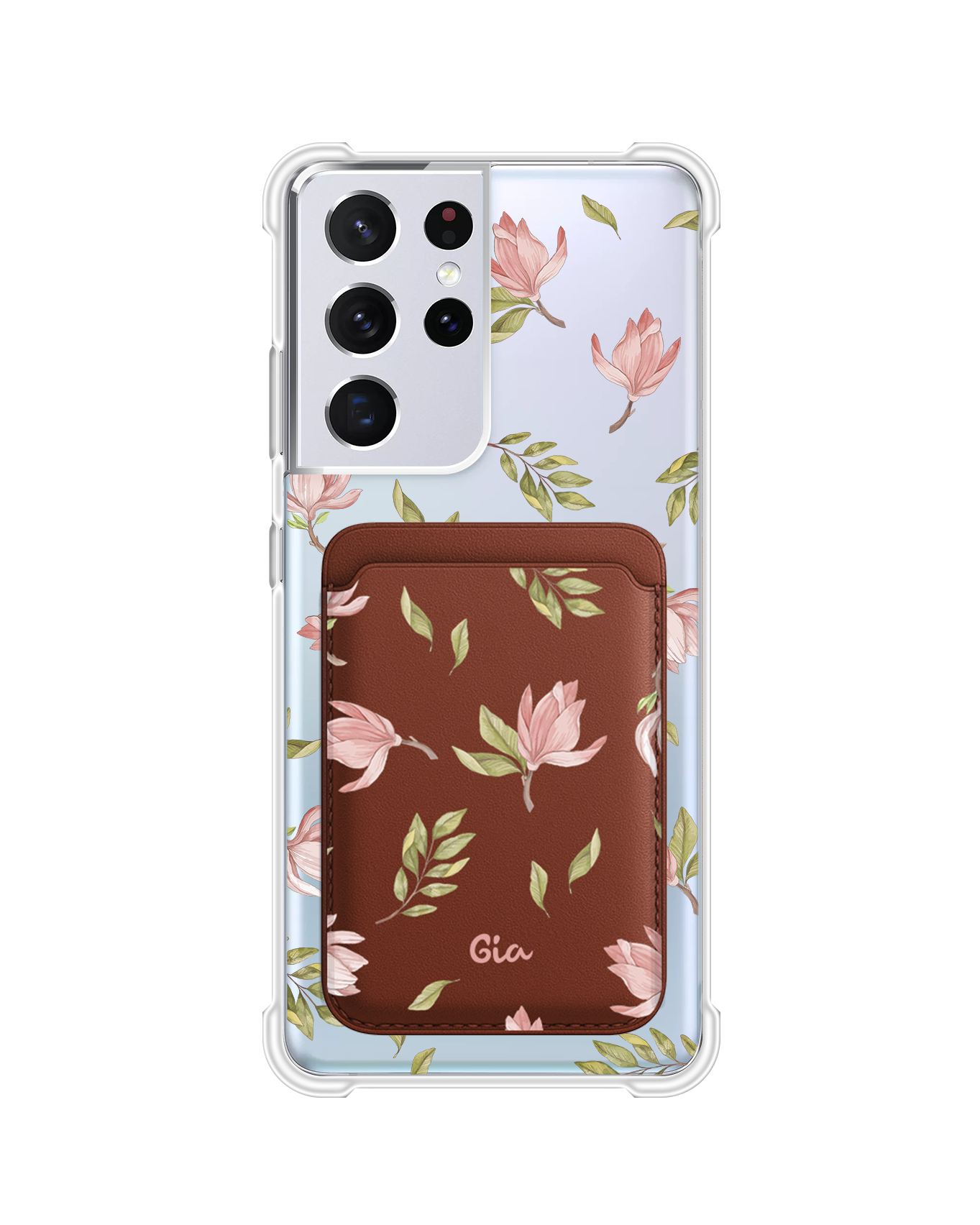 Android Magnetic Wallet Case - Azalea