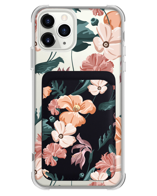 iPhone Magnetic Wallet Case - Botanical Garden 1.0