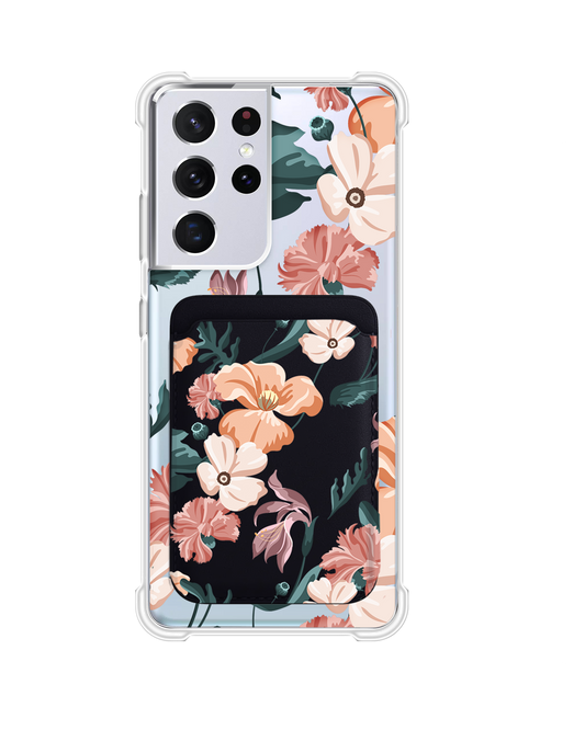 Android Magnetic Wallet Case - Botanical Garden 1.0