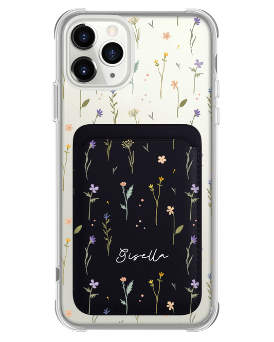 iPhone Magnetic Wallet Case - Botanical Garden 2.0