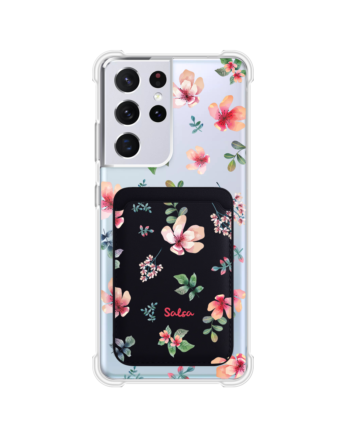 Android Magnetic Wallet Case - Botanical Garden 5.0