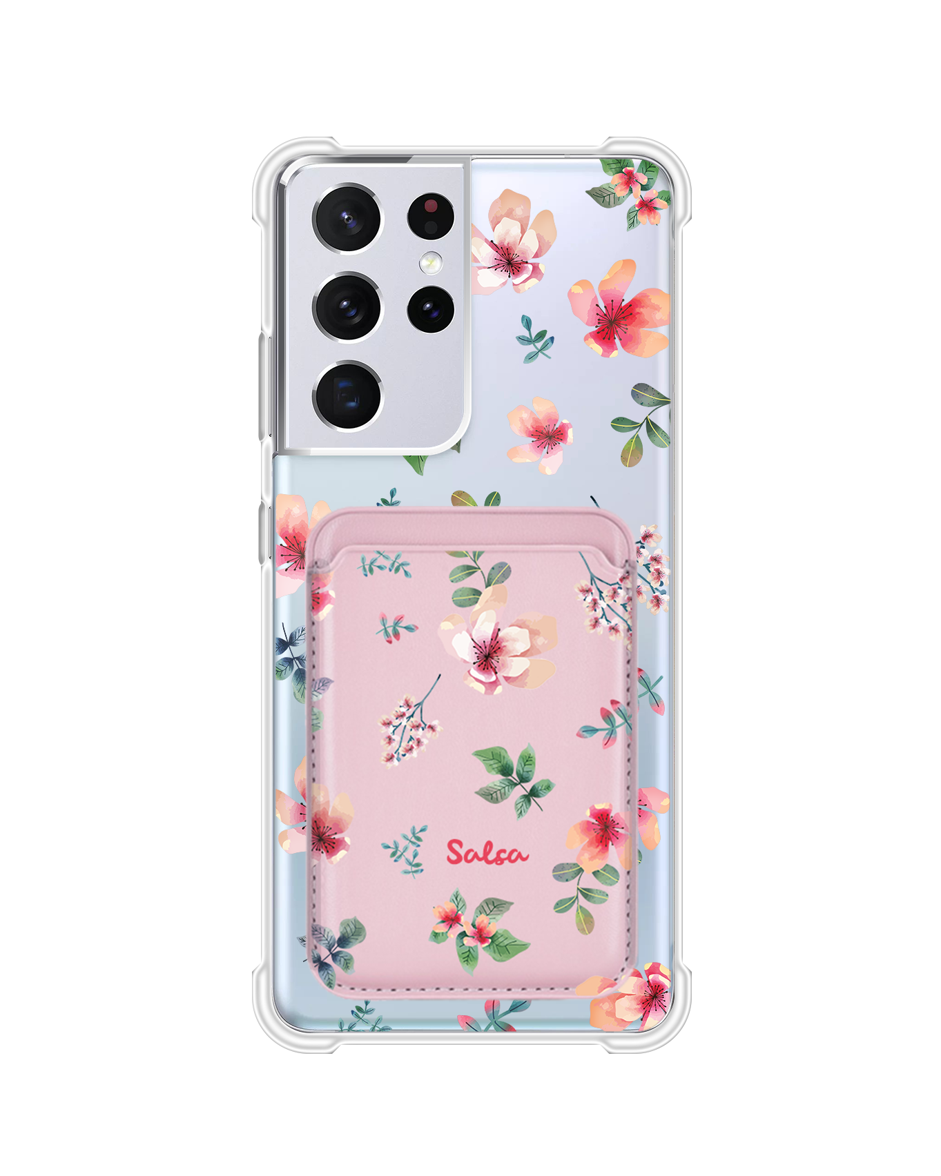 Android Magnetic Wallet Case - Botanical Garden 5.0