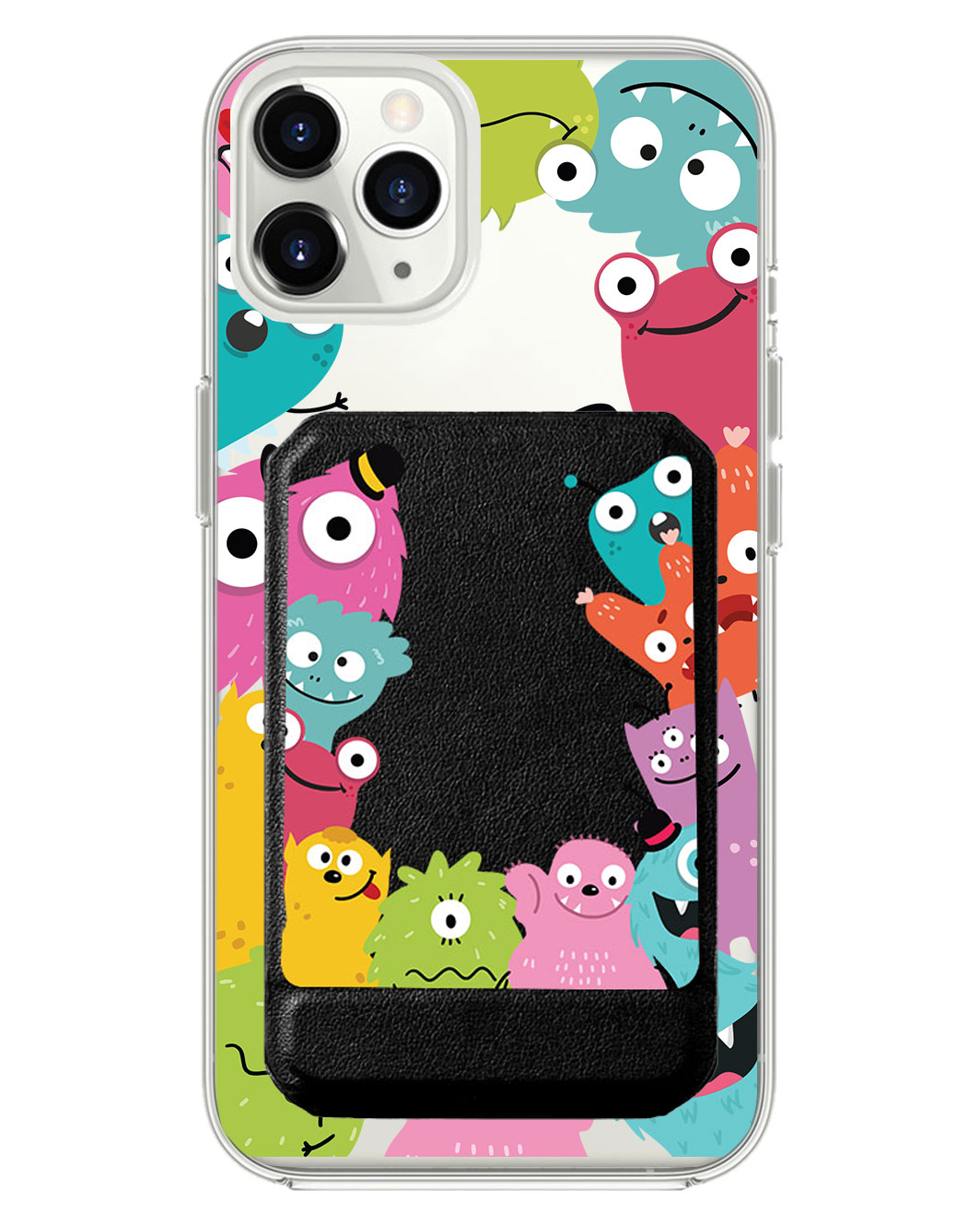 iPhone Magnetic Multifold Wallet - Little Monster