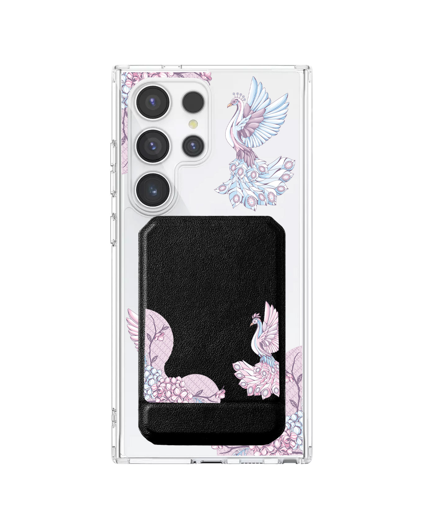Android Magnetic Multifold Wallet - Peacock 2.0
