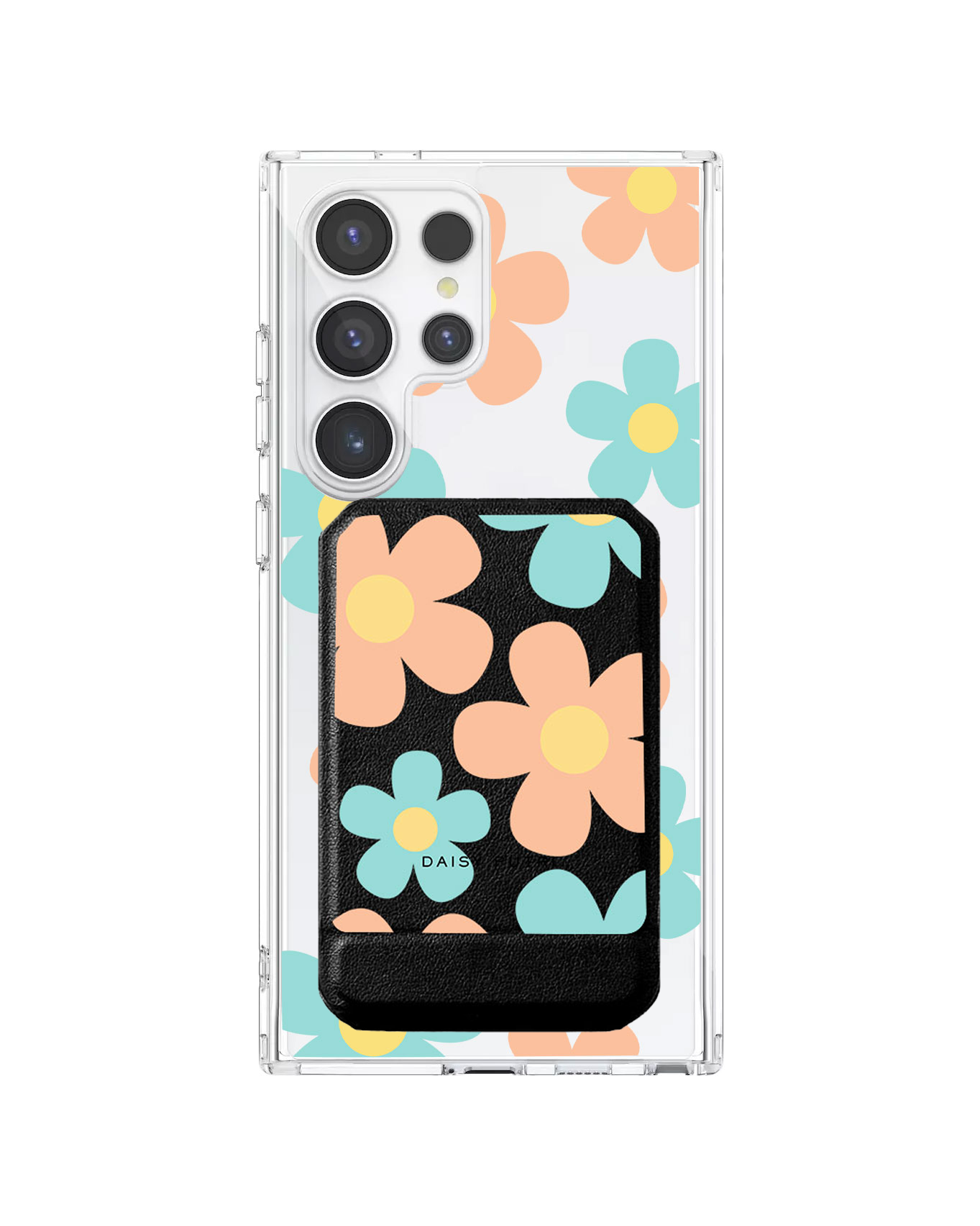 Android Magnetic Multifold Wallet - Daisy Daze