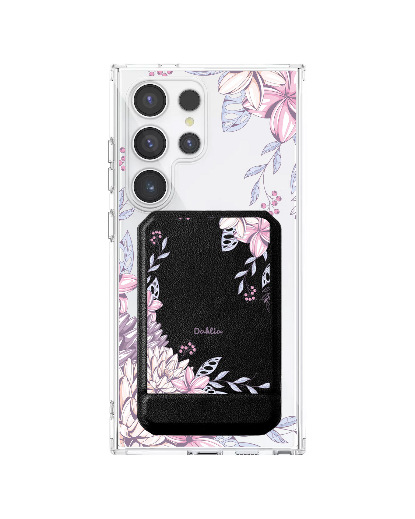 Android Magnetic Multifold Wallet - Dahlia