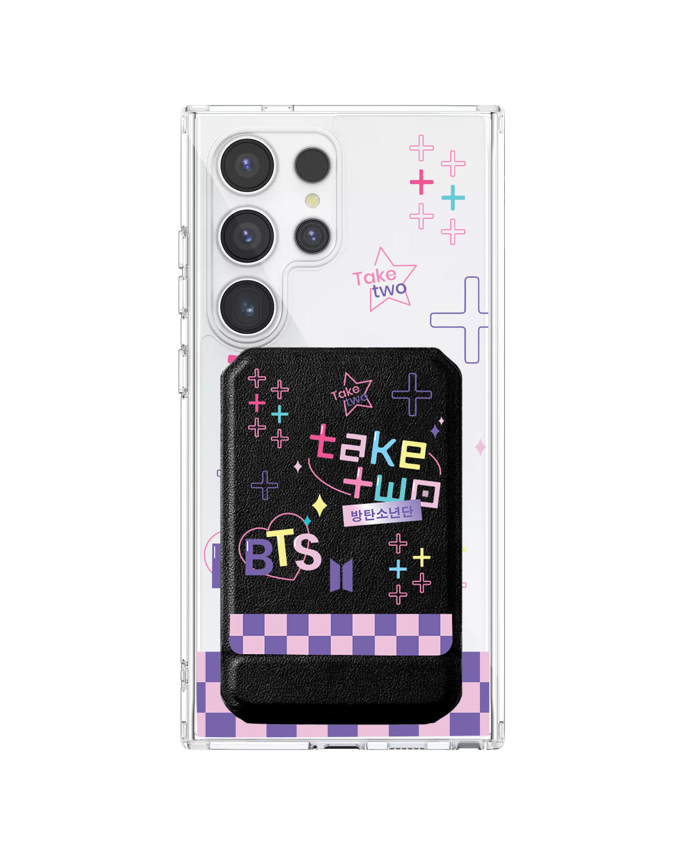 محفظة أندرويد المغناطيسية متعددة الطيات - BTS Take Two