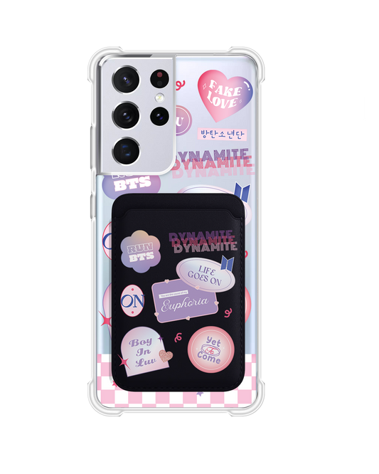 Android Magnetic Wallet Case - BTS Proof