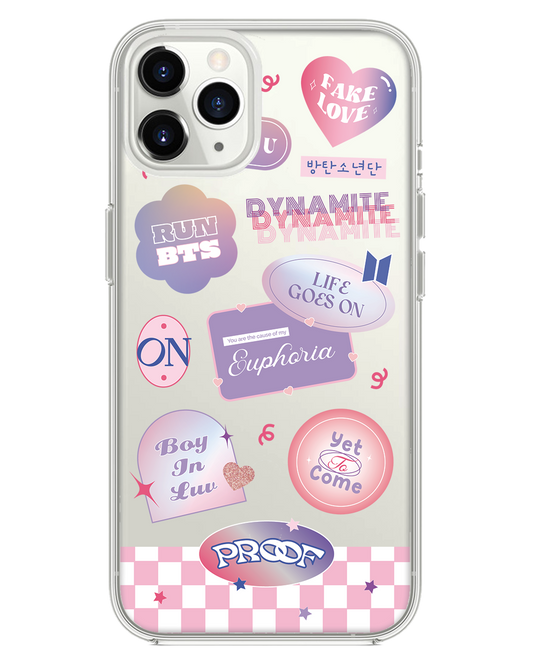 واقي خلفي هجين لهاتف iPhone - مقاوم لـ BTS