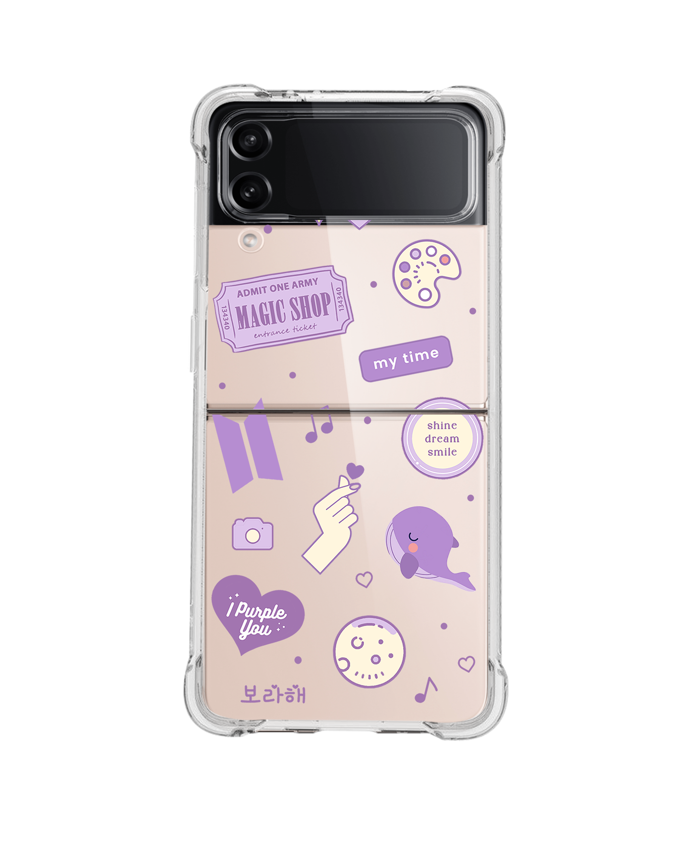 Android Flip / Fold Rearguard Hybrid - BTS Sticker Pack
