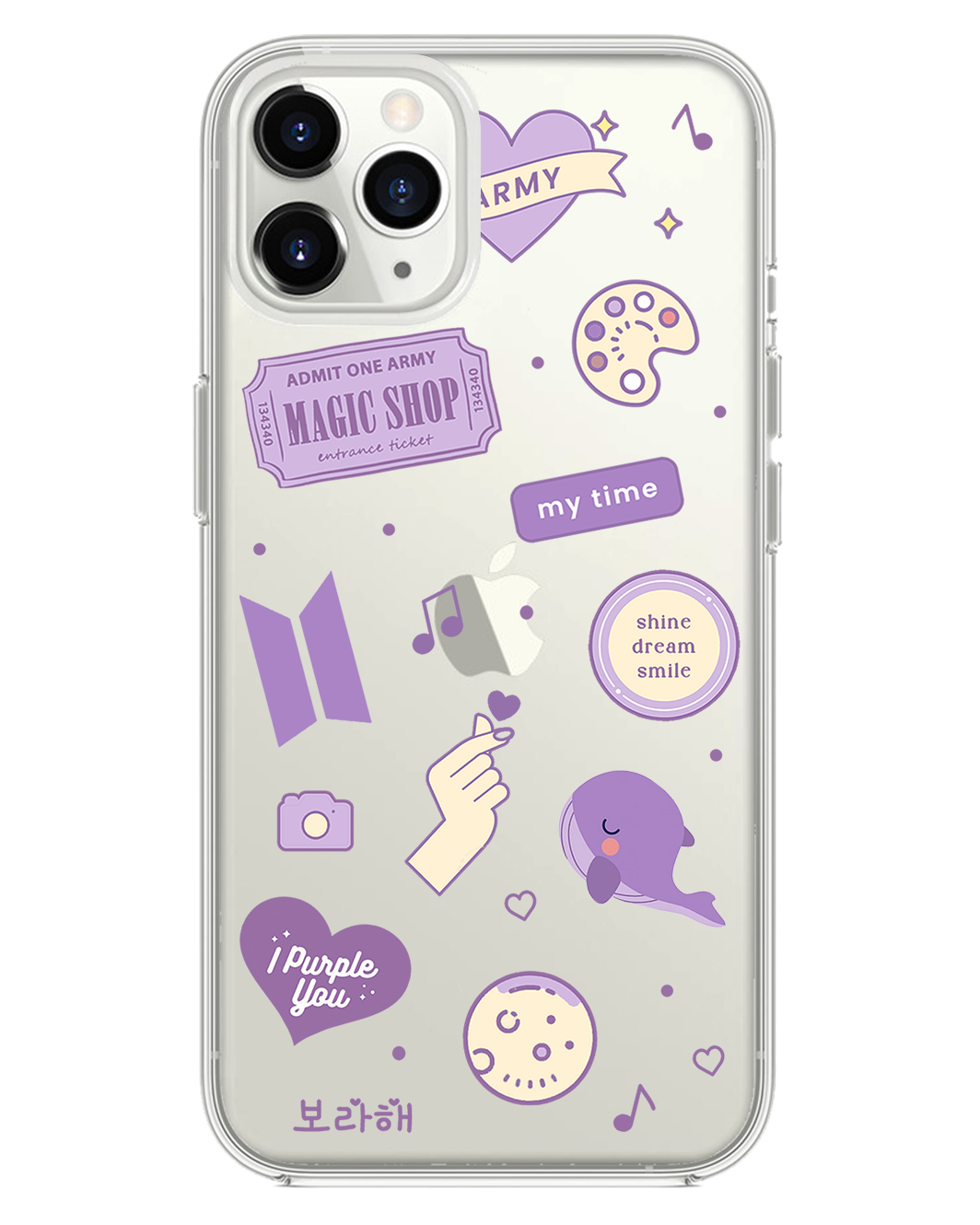 iPhone Rearguard Hybrid - BTS Sticker Pack