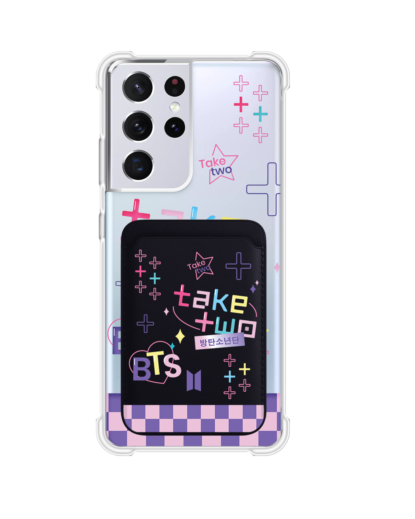 حافظة مغناطيسية للأندرويد - BTS Take Two