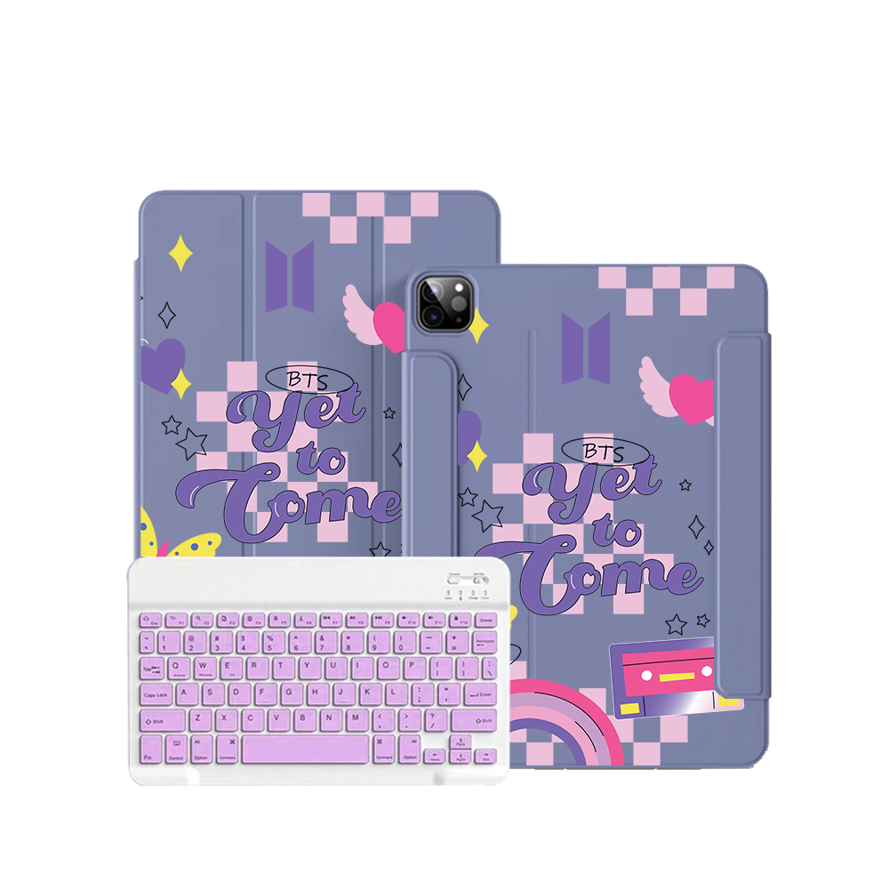 ฝาพับคีย์บอร์ดไร้สายสำหรับ iPad / Android - BTS ยังไม่มา