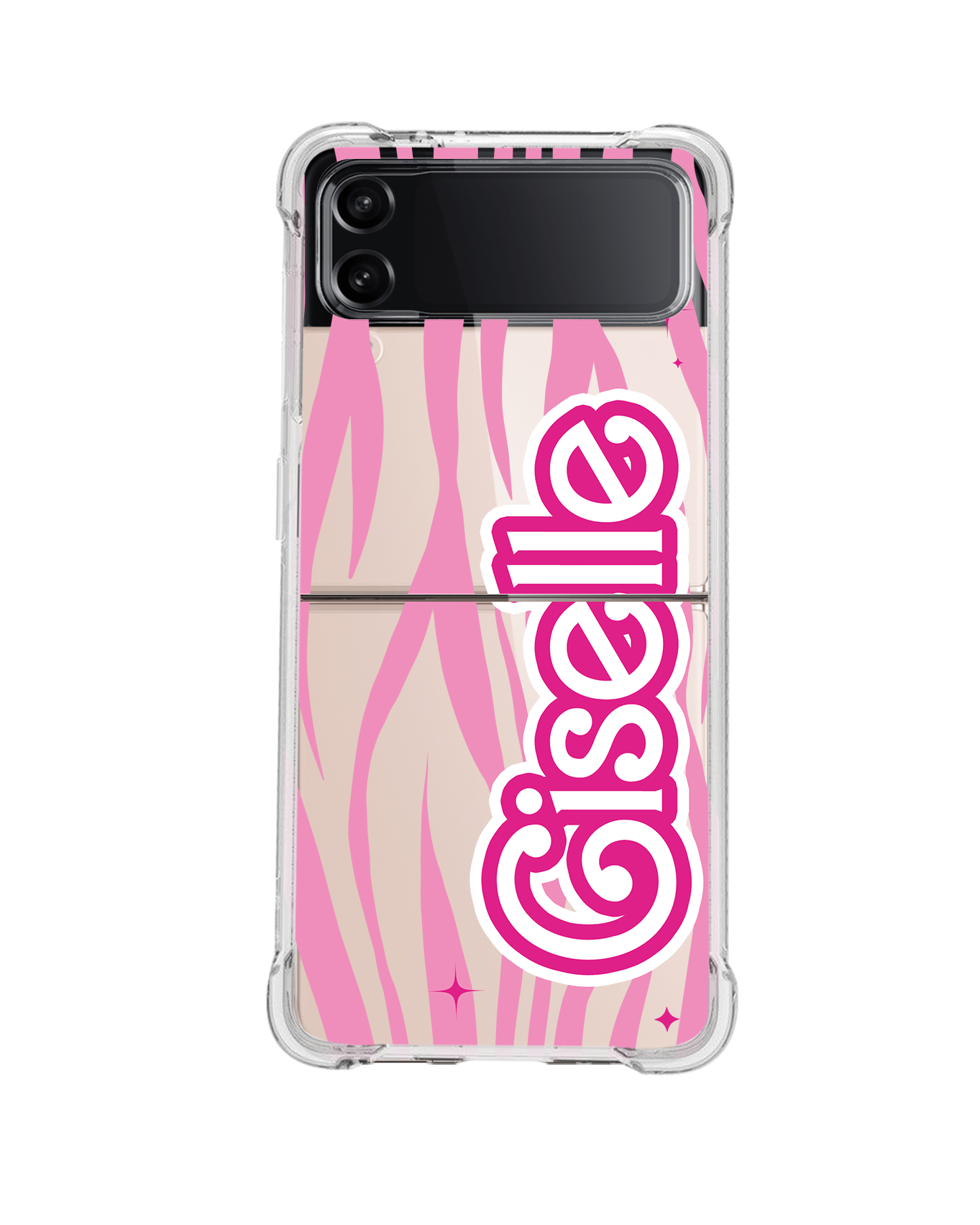 Android Flip / Fold Rearguard Hybrid - Barbie Zebra Pattern