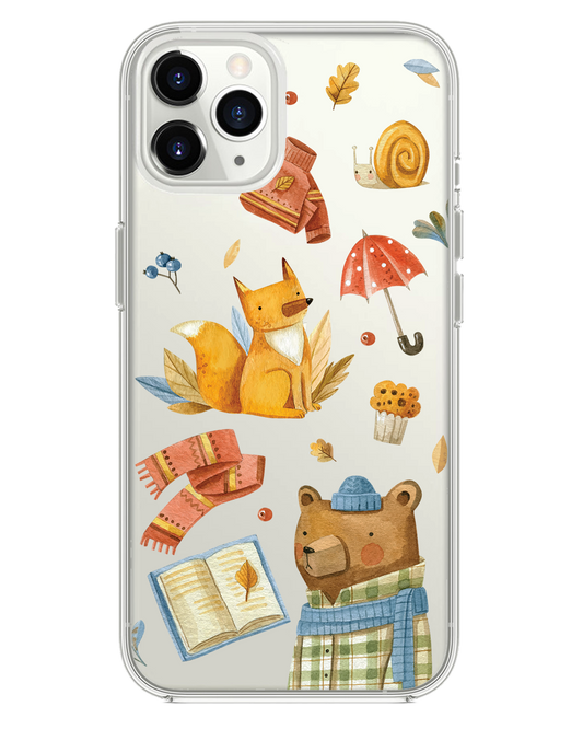 واقي خلفي هجين لهاتف iPhone - Bear & Fox