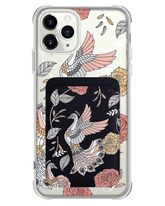 iPhone Magnetic Wallet Case - Bird of Paradise 1.0