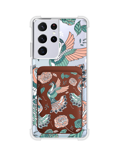 Android Magnetic Wallet Case - Bird of Paradise 3.0