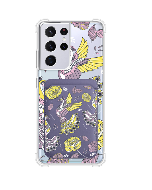 Android Magnetic Wallet Case - Bird of Paradise 4.0