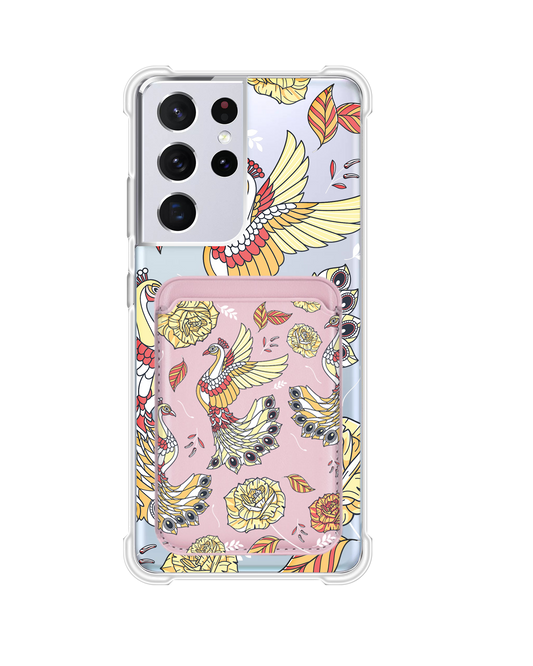 Android Magnetic Wallet Case - Bird of Paradise 5.0