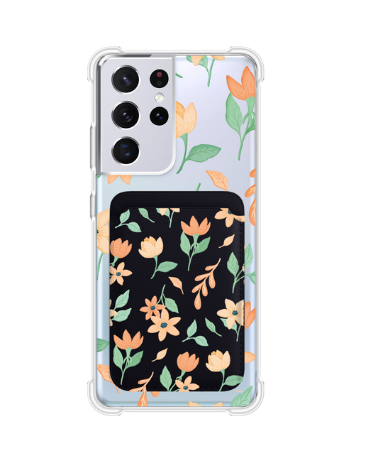 Android Magnetic Wallet Case - Birth Flower 4.0