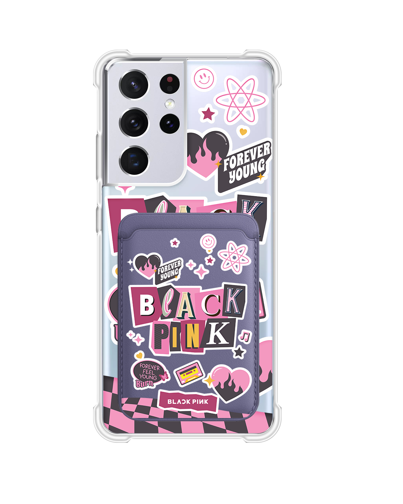 เคสกระเป๋าสตางค์แม่เหล็ก Android - Blackpink Forever Young