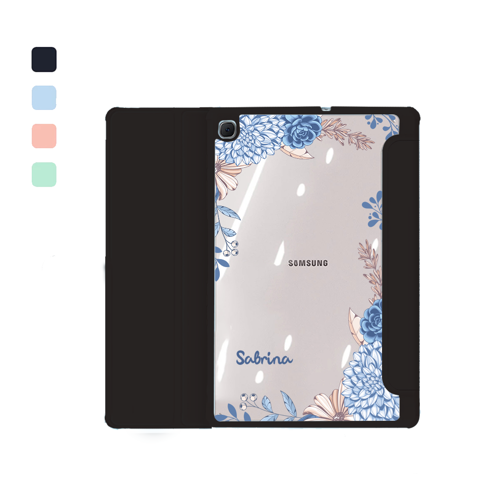 Android Tab Flipcover - Blue Florals