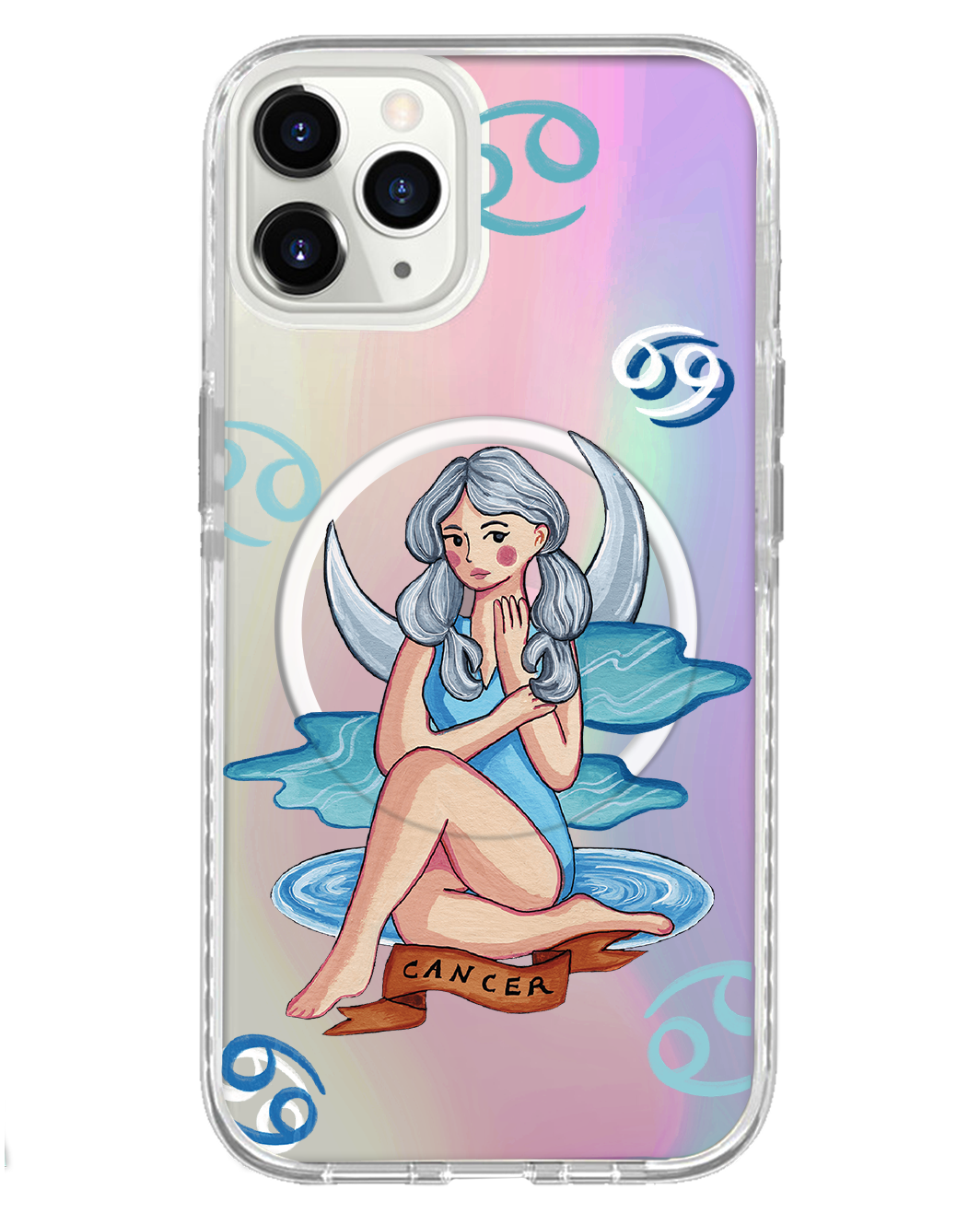 เคส iPhone Rearguard Holo - มะเร็ง 2.0