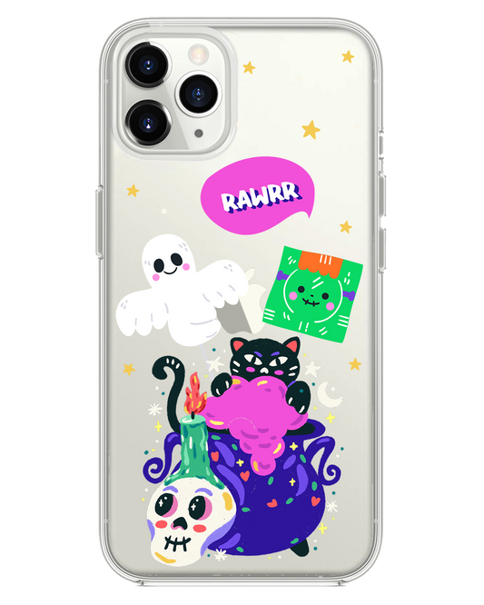 واقي خلفي هجين لهاتف iPhone - Cat Monster