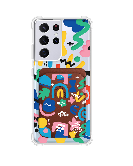 Android Magnetic Wallet Case - Celestial 2.0