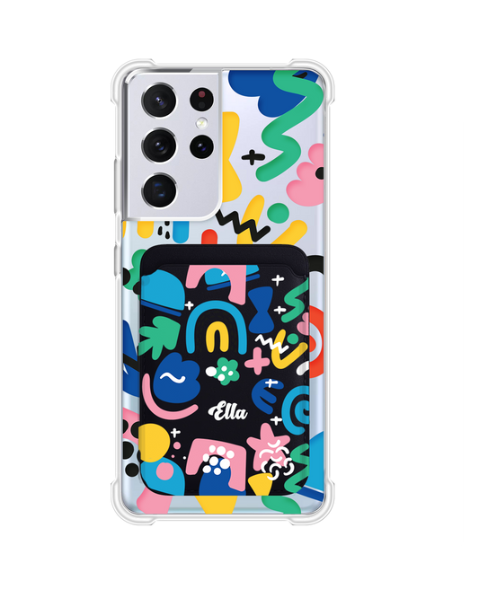 Android Magnetic Wallet Case - Celestial 2.0