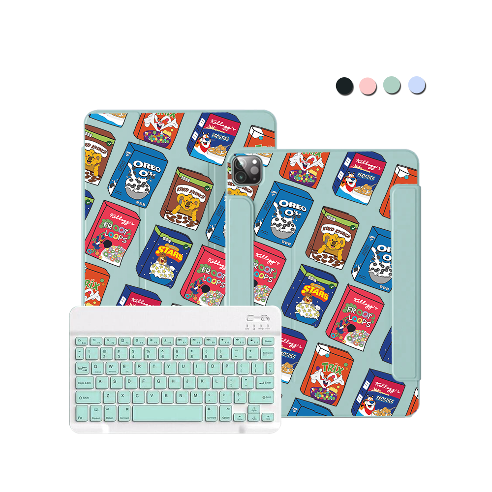ฝาพับคีย์บอร์ดไร้สายสำหรับ iPad / Android Tab - กล่องซีเรียล