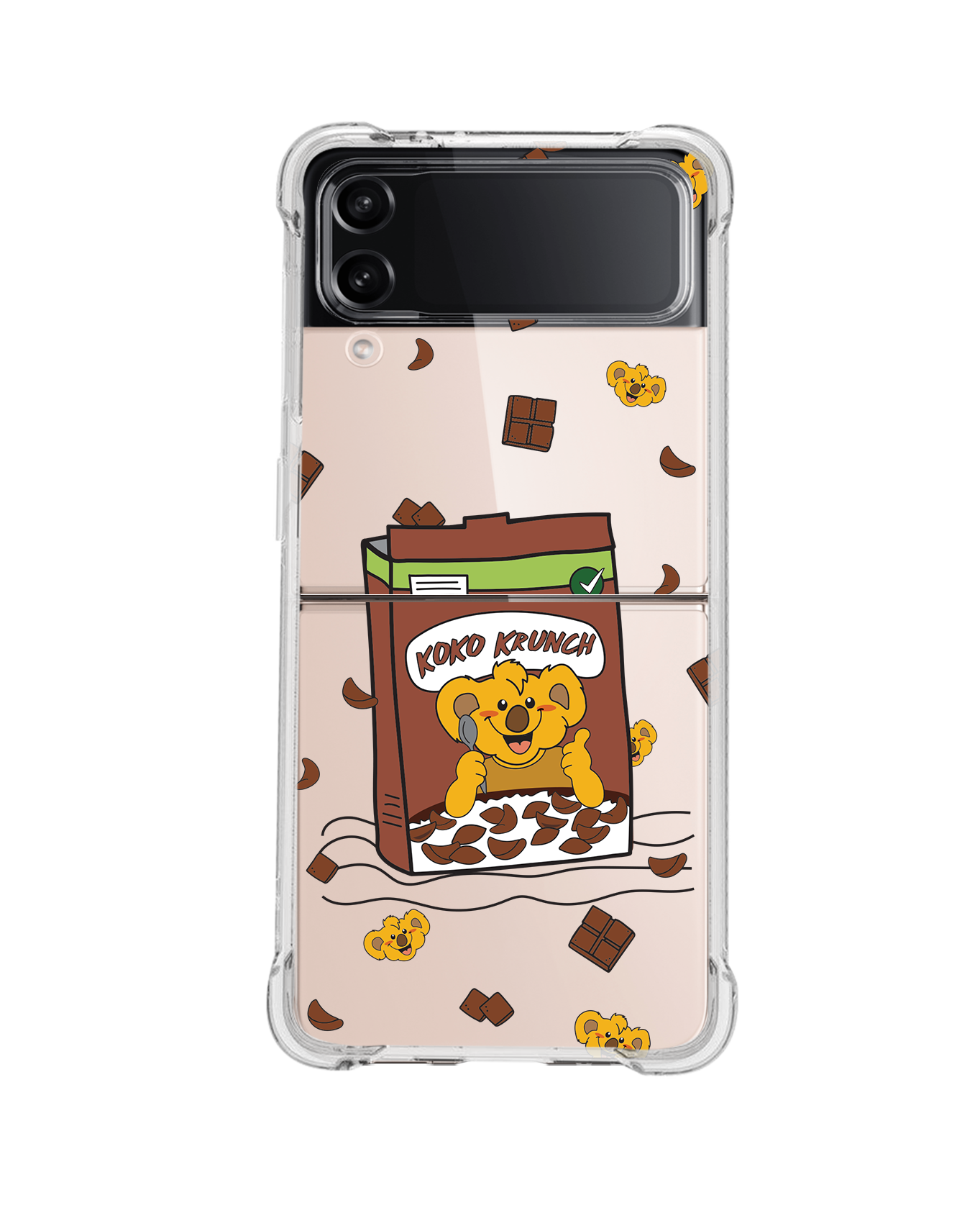 Android Flip / Fold Rearguard Hybrid - Choco Cereal