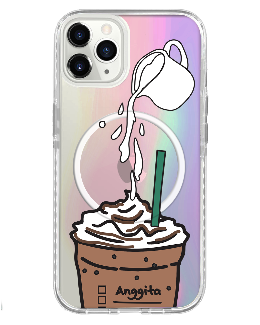 iPhone Rearguard Holo - กาแฟปั่น