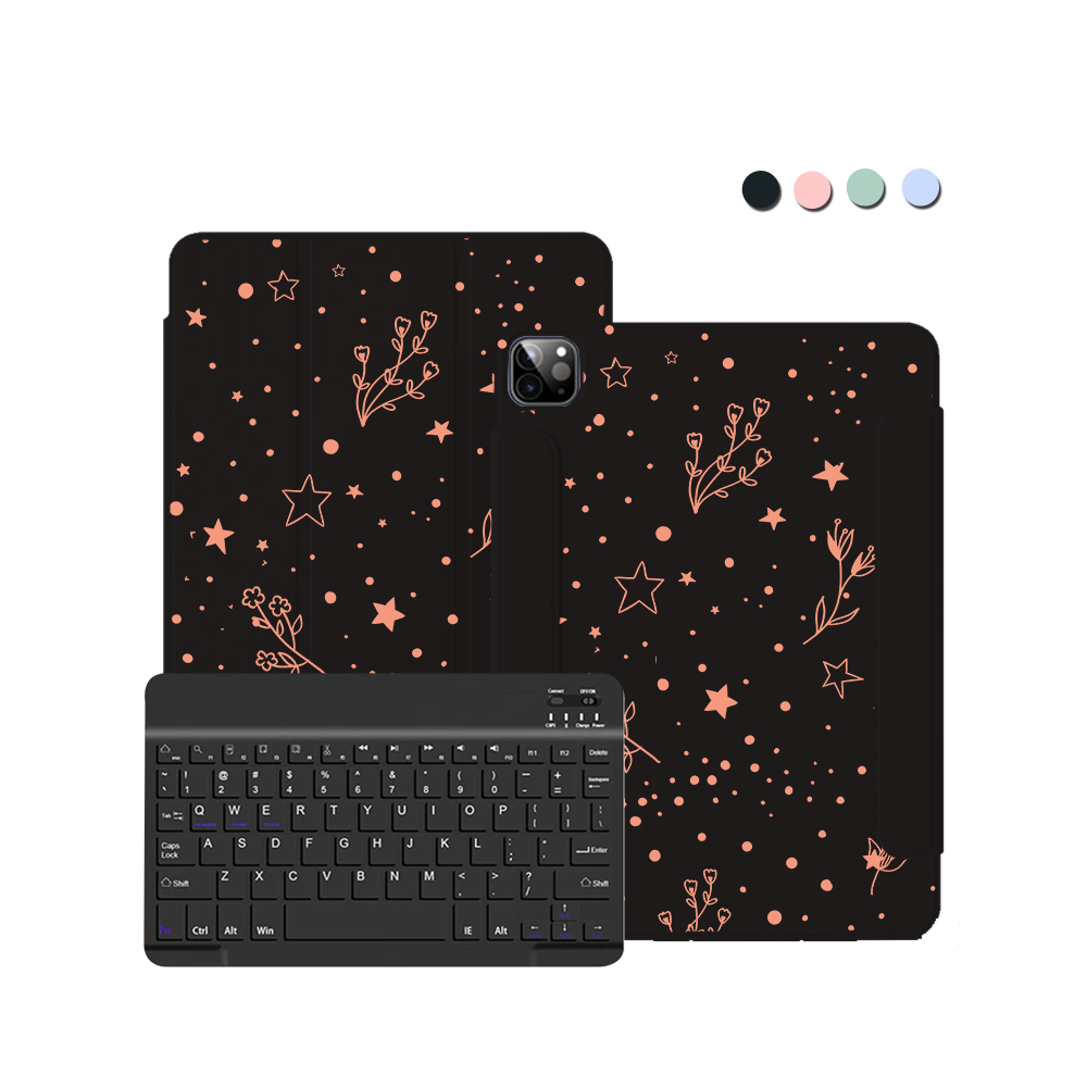 ฝาพับคีย์บอร์ดไร้สายสำหรับ iPad / Android - Coral Constellation