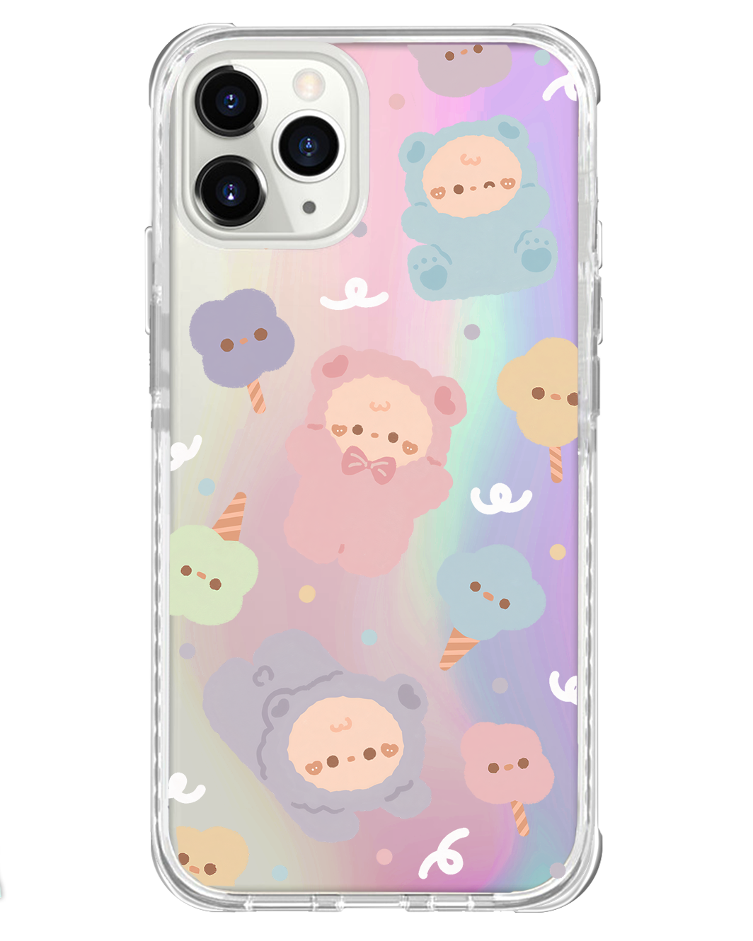 iPhone Rearguard Holo - Cotton Teddy